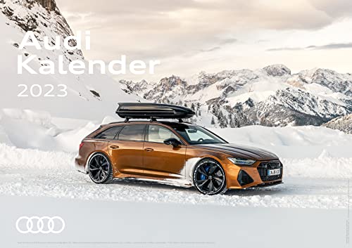 Audi Kalender 2023 / DIN A2 - 60x42cm / Wandkalender / TTRS RS3 RS4 RS5 RS6 RS7 R8 RSQ8 etron / Audi Sport / Quattro / Simninja // Officially licensed by AUDI AG //