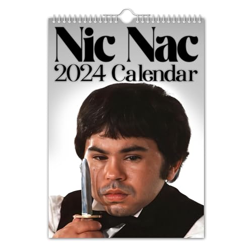 The Calendar king - Nic Nac – Wandkalender 2024 (A4 – 210 mm x 297 mm)