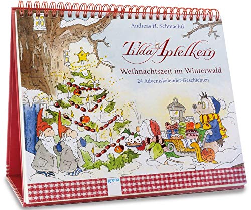 Tilda Apfelkern. Weihnachtszeit im Winterwald: 24 Adventskalender-Geschichten. Ein Adventskalender zum Aufstellen. Ab 3 Jahren