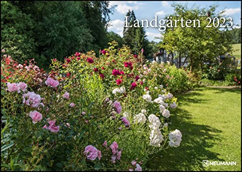 Landgärten 2023 - Foto-Kalender - Wand-Kalender - 42x29,7 - Garten-Kalender