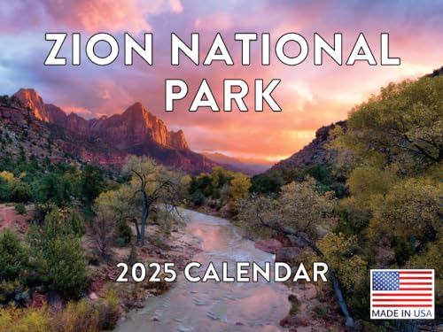 Zion Nationalpark Kalender 2024 Wandkalender
