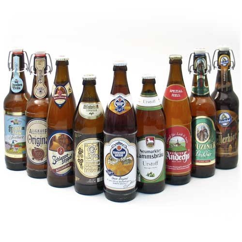 Probierpaket 'Bayerische Bierspezialitäten' (9 Flaschen / 5,4% vol.)