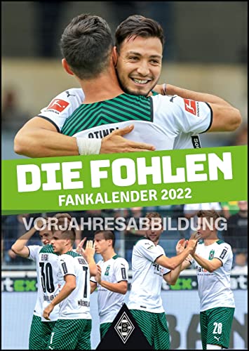 Borussia Mönchengladbach 2023 - Fußball-Kalender - Wand-Kalender - Fan-Kalender - 29,7x42 - Sport