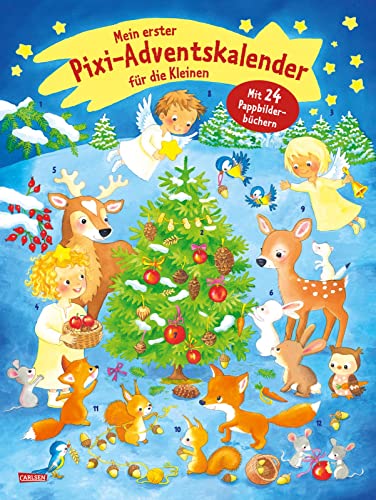 Mein erster Pixi-Adventskalender für die Kleinen - mit 24 Pappbilderbüchern - 2022: mit altersgerechten Pappbilderbüchern für kleine Kinderhände | Pixi