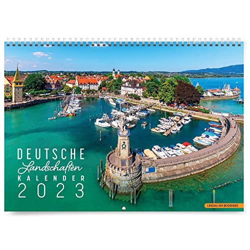 Deutsche Landschaften Kalender 2023, Wunderschöner Kalender 2023 Wandkalender mit atemberaubenden Fotos von Deutschland, von Just Cards