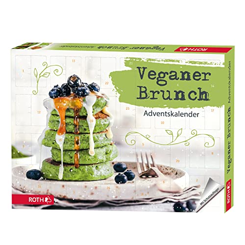 ROTH Veganer-Brunch-Adventskalender 2023 gefüllt mit hochwertigen, veganen Aufstrichen und Genussartikeln
