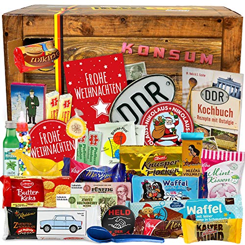 Adventskalender DDR / Ost Produkte / Geschenkverpackung Advent