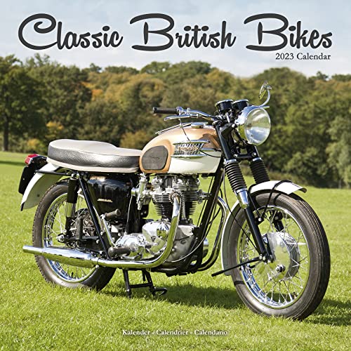 Classic British Motorbikes - Britische Motorrad-Oldtimer 2023 – 16-Monatskalender: Original Avonside-Kalender [Mehrsprachig] [Kalender] (Wall-Kalender)