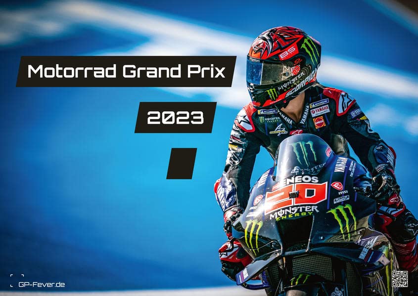 Motorrad Grand Prix 2023 - Kalender | MotoGP DIN A2: Der Wandkalender für alle Zweirad-Verrückten und Fans der MotoGP!